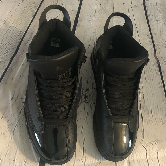 NWT Nike Air Jordan Dub Zero "Triple Black" Basketball Shoe - Picture 2 of 9